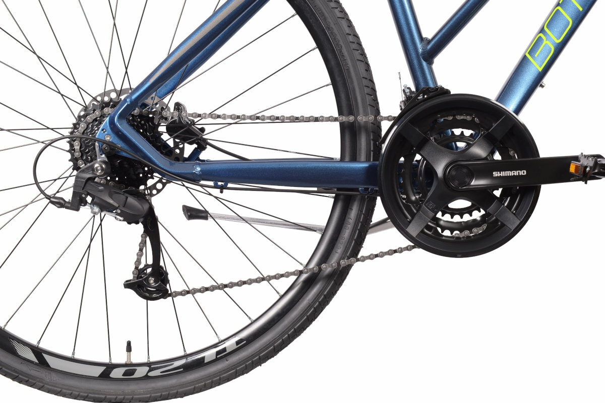 Rower crossowy BOTTECCHIA 321 Lite Cross D17 Damski Niebieski kola opony