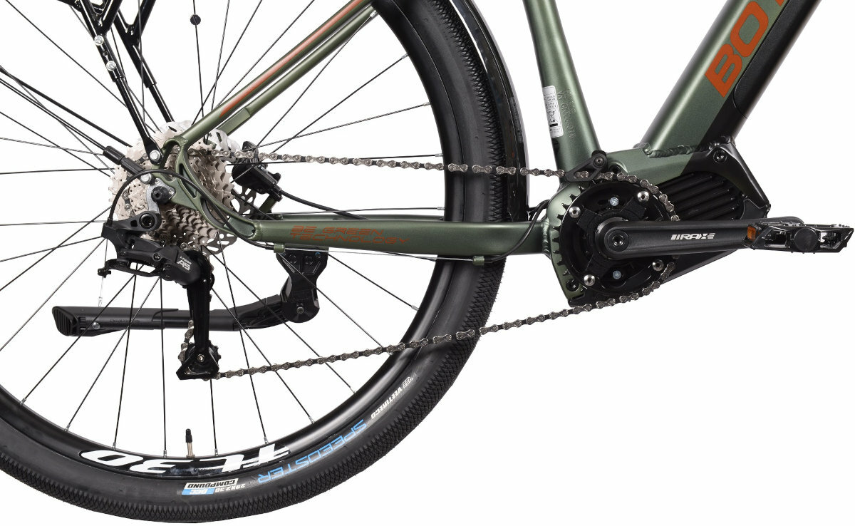 Rower elektryczny BOTTECCHIA BE32U Start E-Urban U19 29 cali Zielony kolo rozmiar