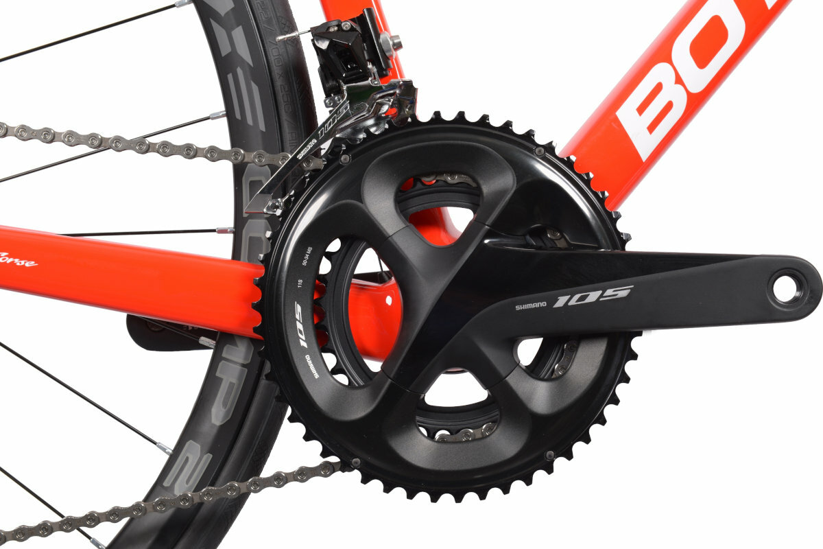 Rower szosowy BOTTECCHIA 8Avio Revolution U20 28 cali Czerwony suport korba