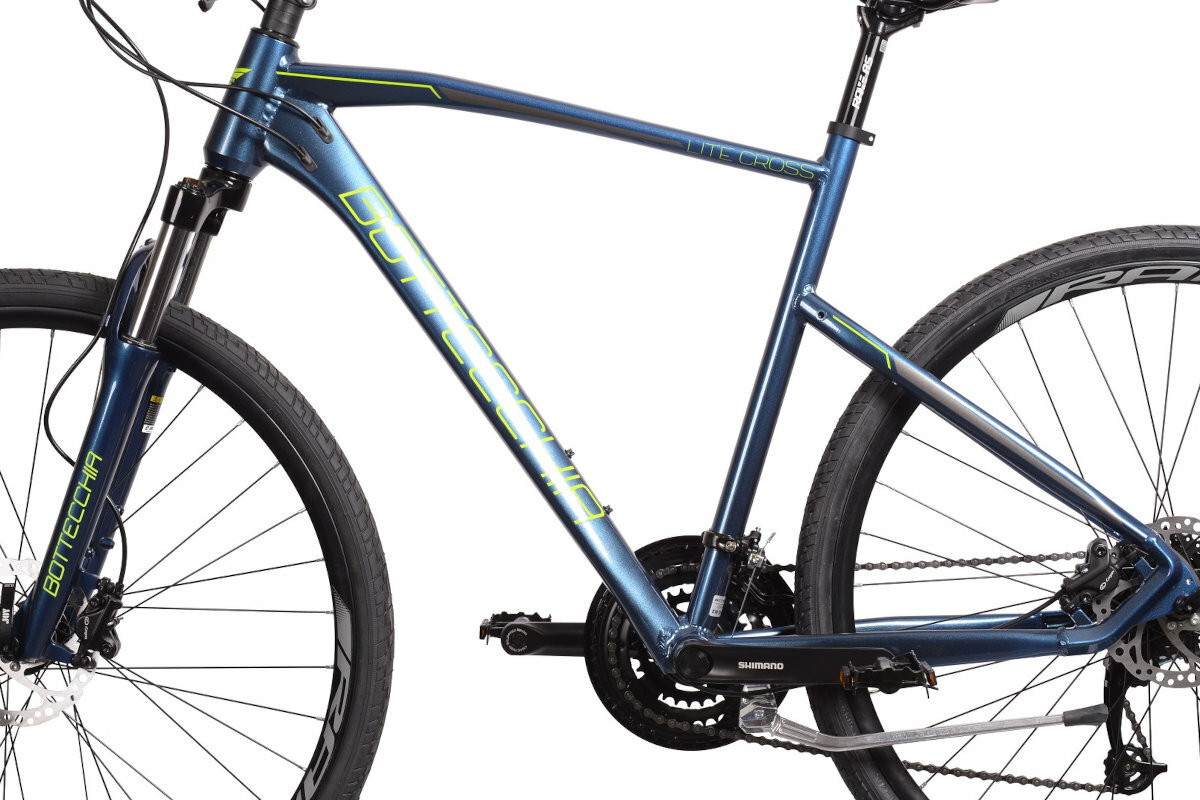 Rower crossowy BOTTECCHIA 320 Lite Cross M20 męski Niebieski rama aluminium