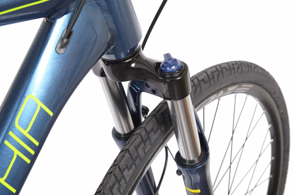 Rower crossowy BOTTECCHIA 320 Lite Cross M20 męski Niebieski amortyzator