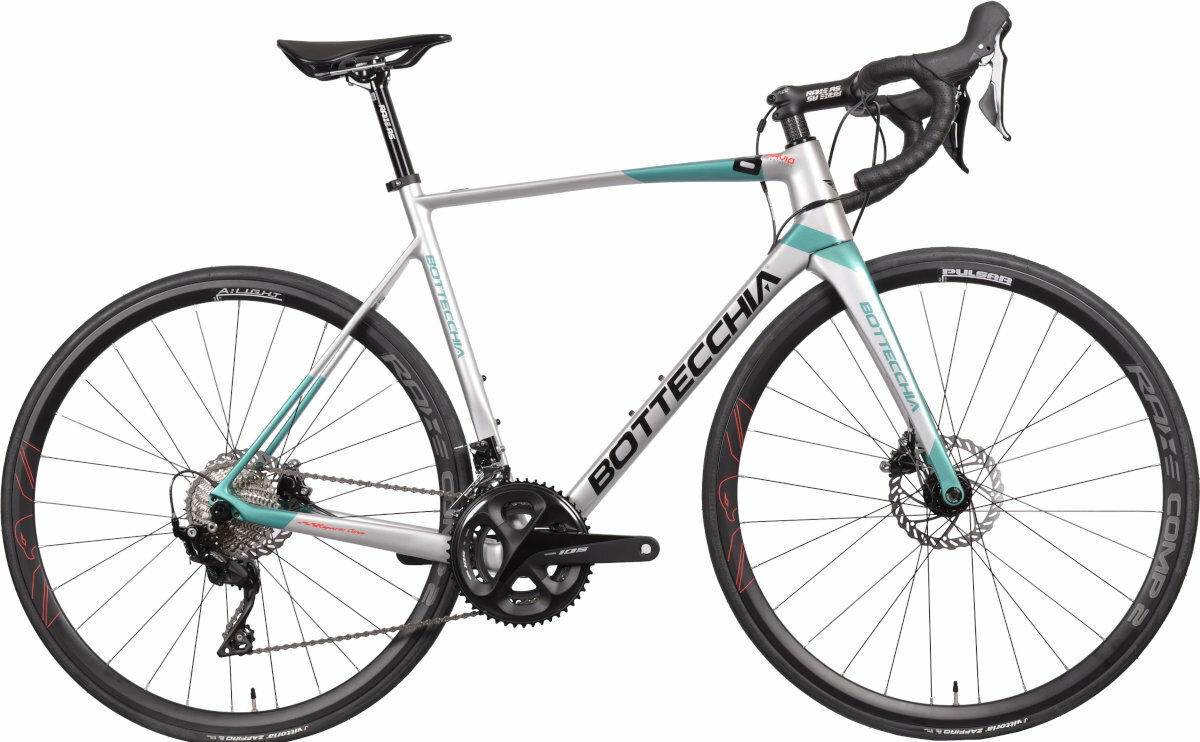 Rower szosowy BOTTECCHIA 8Avio Revolution U21 28 cali Czerwony wyglad