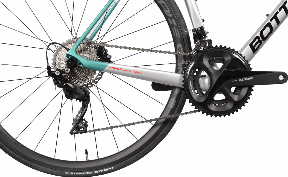 Rower szosowy BOTTECCHIA 8Avio Revolution U21 28 cali Czerwony kola opony obrecze