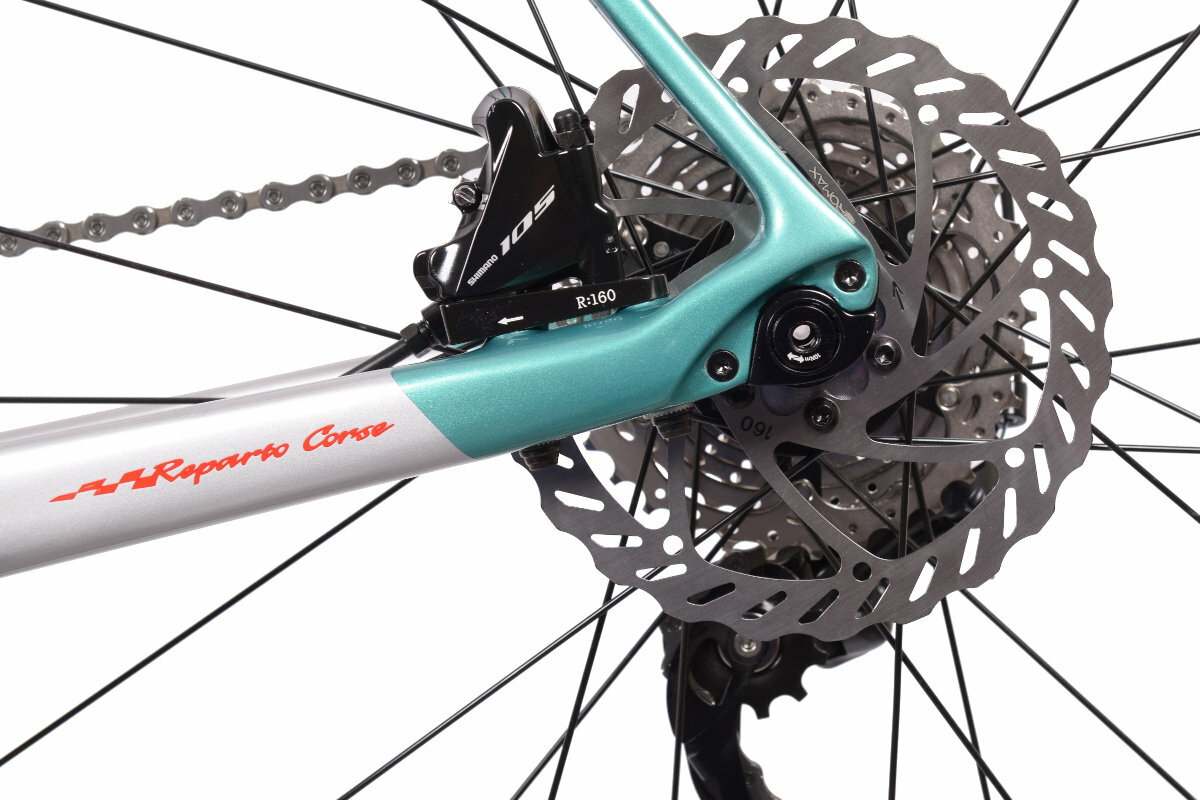 Rower szosowy BOTTECCHIA 8Avio Revolution U21 28 cali Czerwony hamulec szczekowy