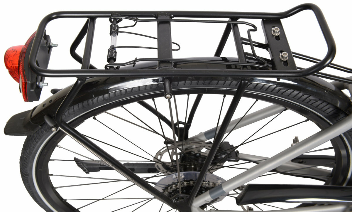 Rower trekkingowy LOMBARDO Milano D17 28 cali męski Brązowo-czarny mat wyposazenie