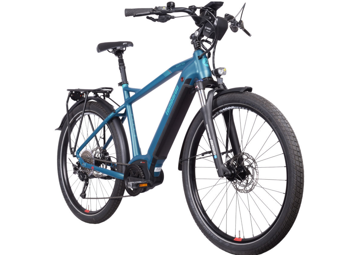 ROWER ELEKTRYCZNY TREKKING LOMBARDO ROMA 10.0 27.5 ZIELONY MAT M53 21