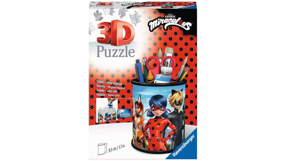 Puzzle RAVENSBURGER Przybornik Miraculous - puzzle