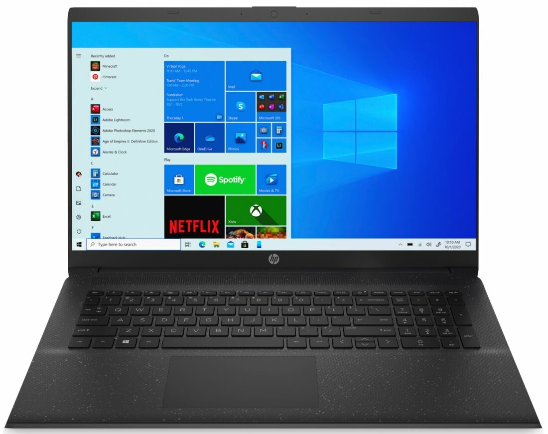 Laptop HP 17 - Mocne podzespoły Intel Core  8 GB pamięć ram dysk ssd