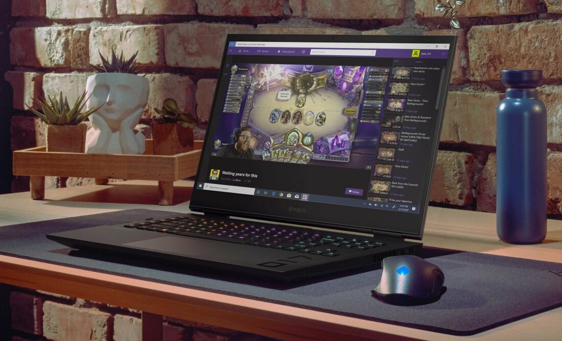 Laptop HP Omen 17 - wyglad