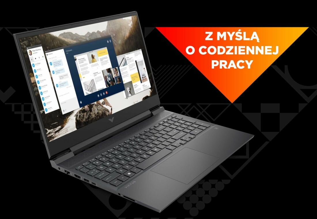 Laptop HP Victus 16 - Ekran FHD 