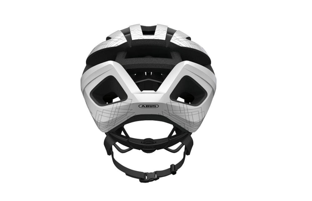 ABUS kask jazda rower ochrona skronie kark zabezpieczenie krawędzie dolne wygląd