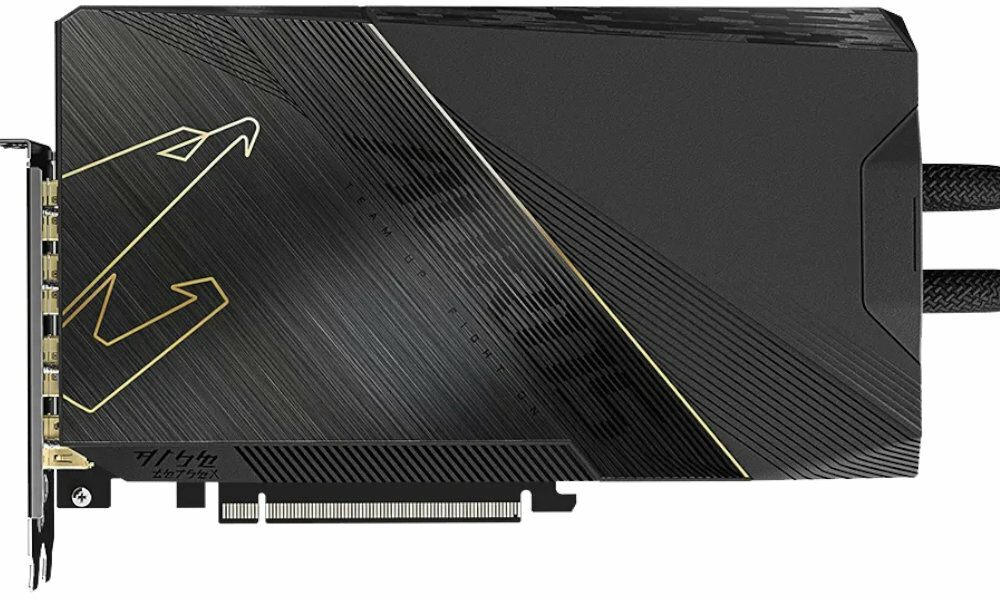 GIGABYTE Aorus GeForce RTX 3090 Ti Xtreme Waterforce 24GB plytki