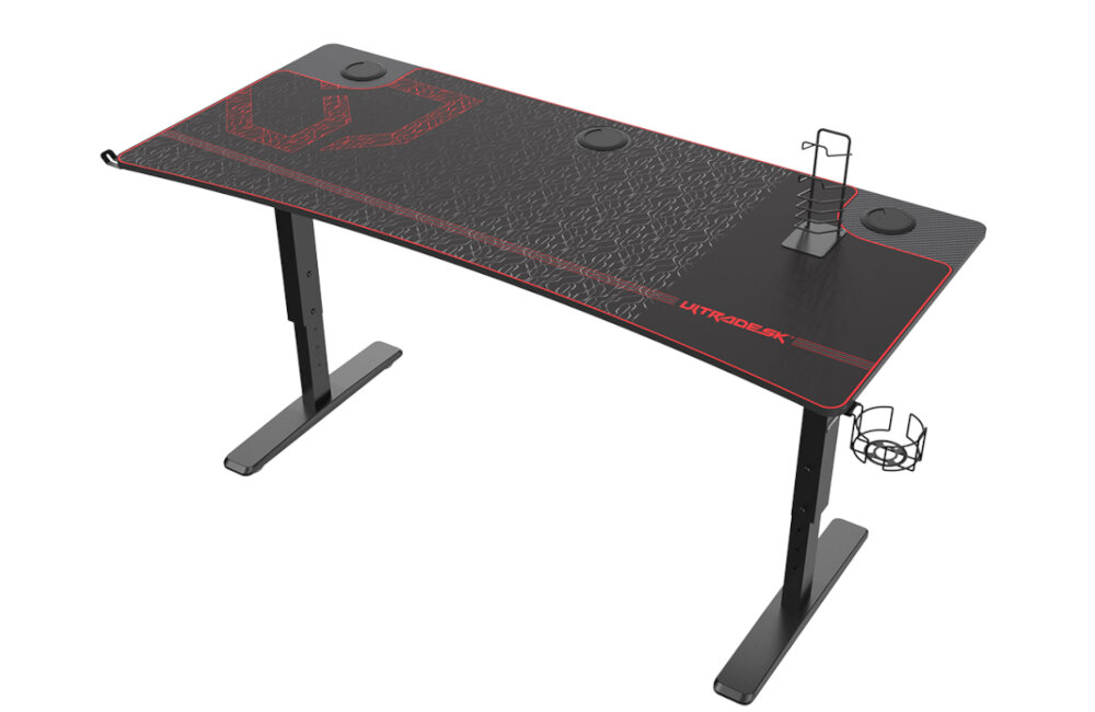 Biurko ULTRADESK Cruiser krawędź widocznosć komfort użytkowanie