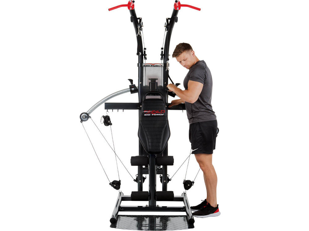 Atlas FINNLO Bio Force Extreme Core trening ramiona triceps klatka piersiowa przykłady ćwiczeń