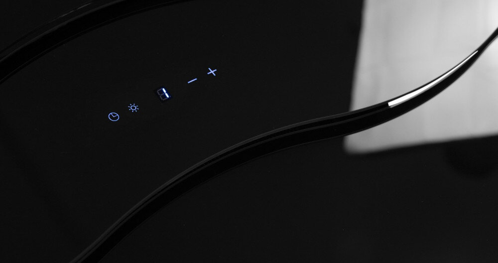 Okap AFRELLI AW-6 Onda 90 Czarny sterowanie dotykowe