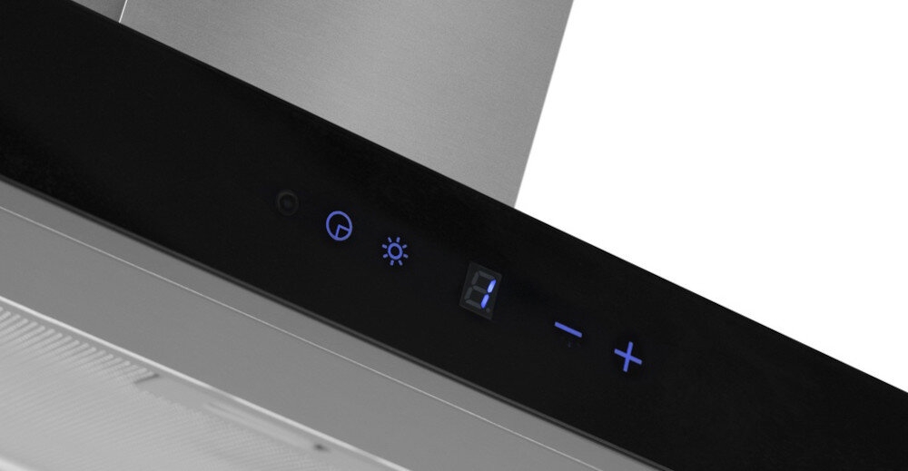 Okap AFRELLI AW-6 Nuvola 60 Inox/Czarny sterowanie dotykowe