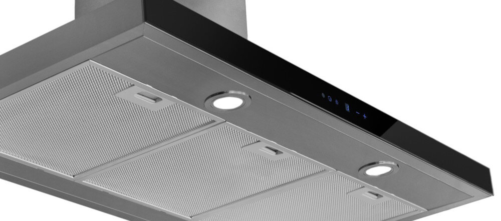 Okap AFRELLI AW-6 Nuvola 60 Inox/Czarny światło LED