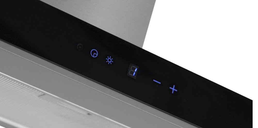 Okap AFRELLI AW-6 Nuvola 90 Inox/Czarny sterowanie dotykowe