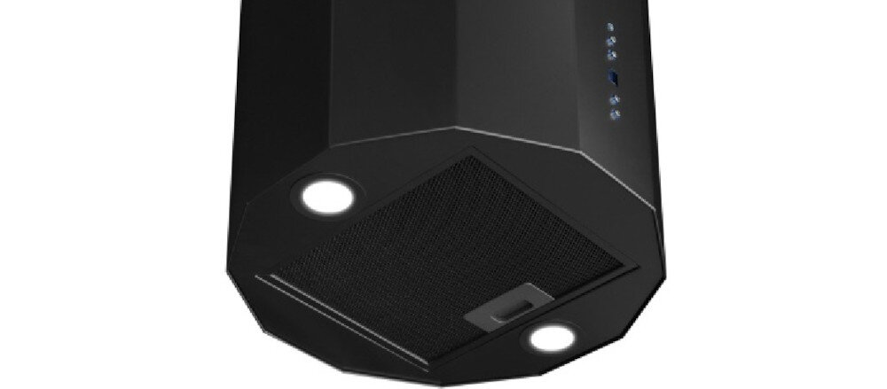 Okap AFRELLI AW-4 Sandro 40 Czarny Mat światło LED