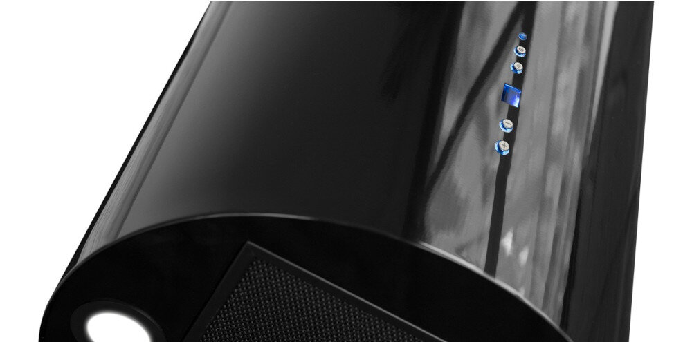 Okap AFRELLI AW-4 Aria Isola 40 Czarny sterowanie elektroniczne