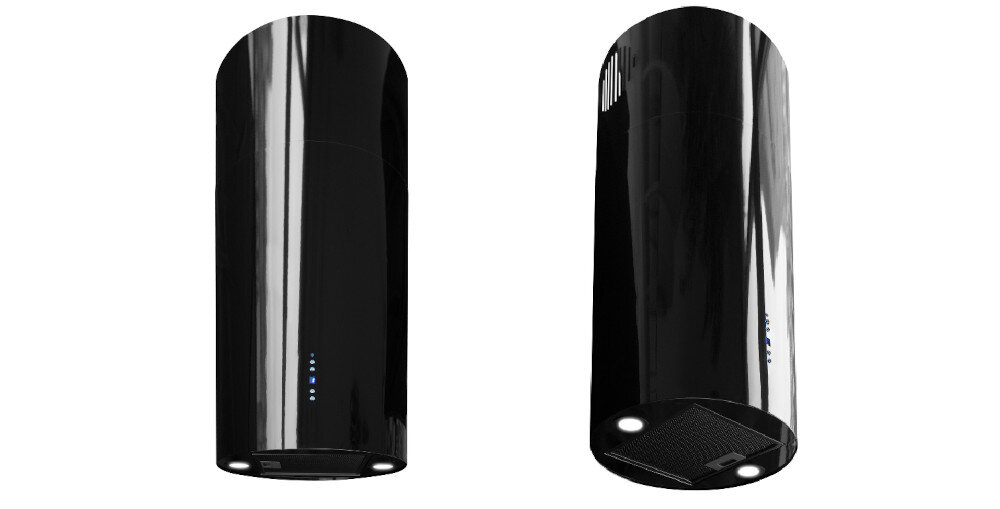 Okap AFRELLI AW-4 Aria Isola 40 Czarny design wygląd