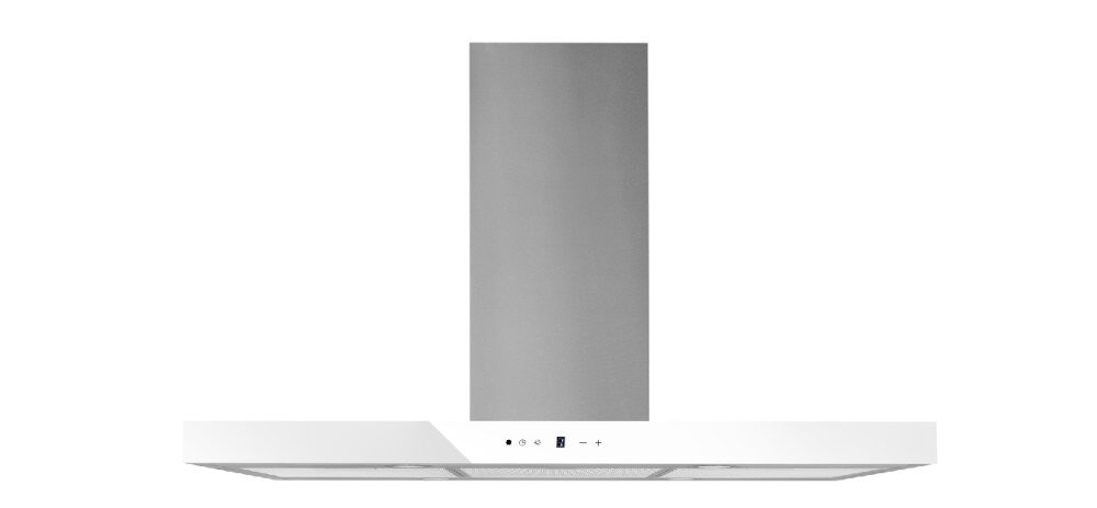 Okap AW-6 Nuvola 60 Inox/Białe szkło design wygląd