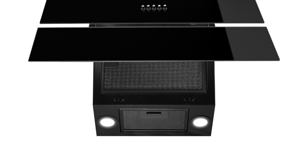 Okap AFRELLI Aero Classic 80 Czarny moc wydajność