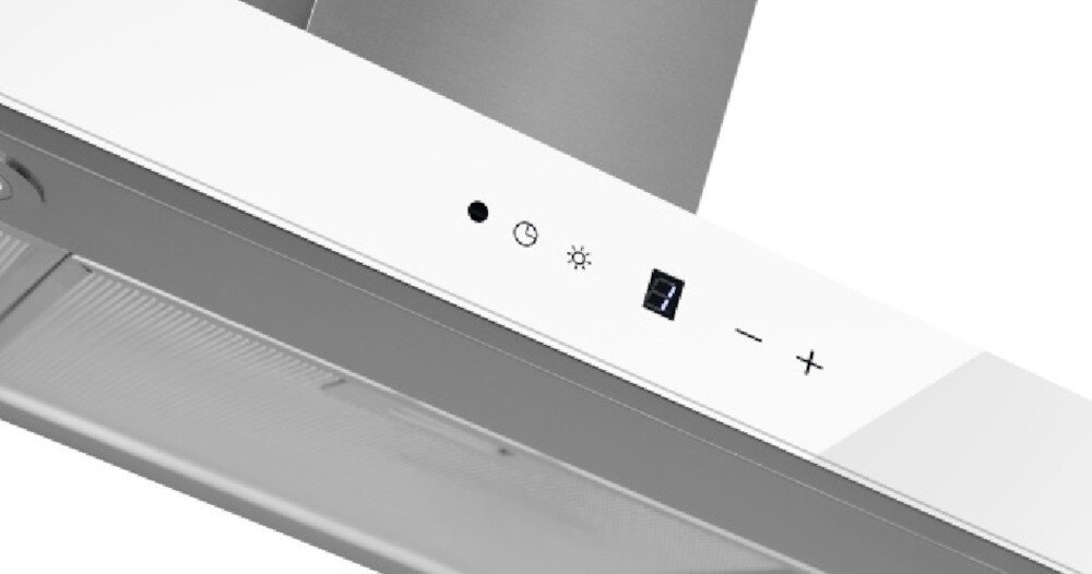 Okap AFRELLI AW-6 Nuvola 60 Inox/Biały sterowanie dotykowe