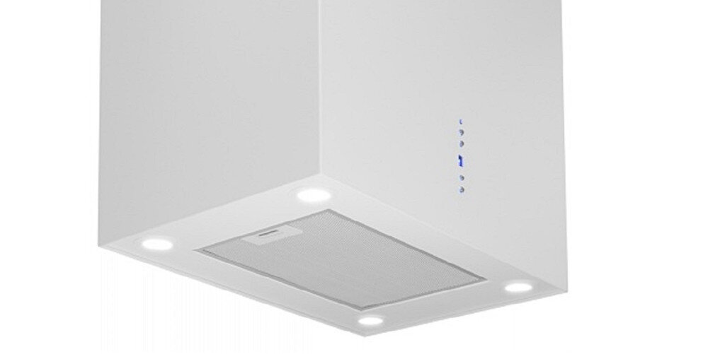 Okap AFRELLI AW-4 Brava Isola Max 40 Biały moc wydajność