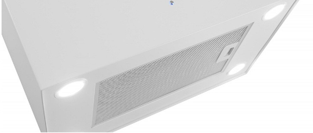 Okap AFRELLI AW-4 Brava Isola Max 40 Biały światło LED