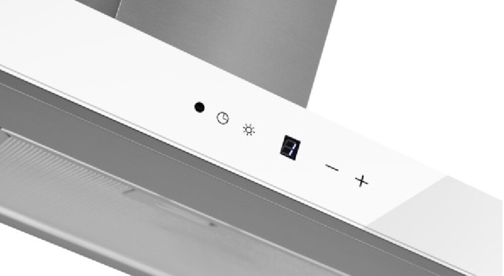 Okap AFRELLI AW-6 Nuvola 90 Inox/Biały sterowanie dotykowe