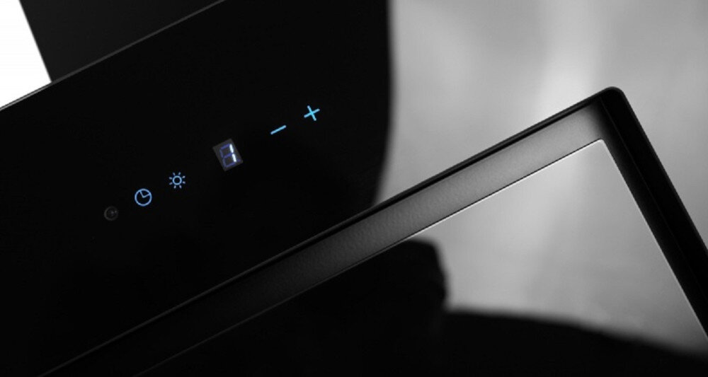 Okap AFRELLI AW-6 Tosca 90 Czarny szkło sterowanie dotykowe