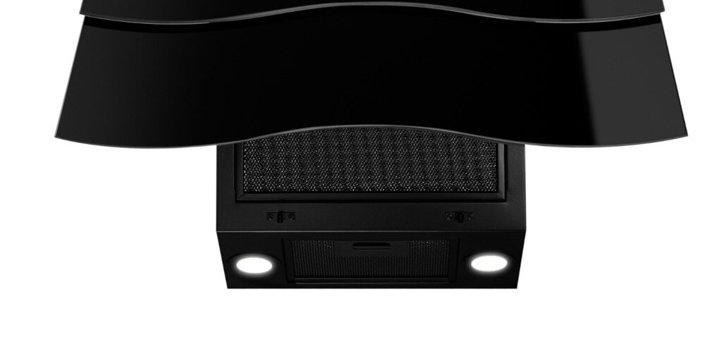 Okap AFRELLI AW-6 Onda 60 Czarny światło LED