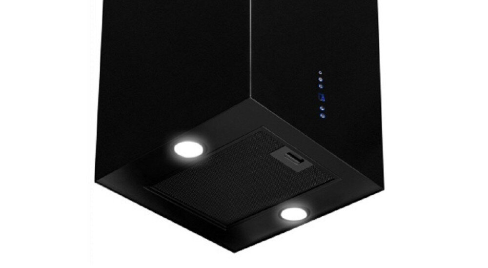 Okap AFRELLI AW-4 Brava Isola 40 Czarny moc wydajność