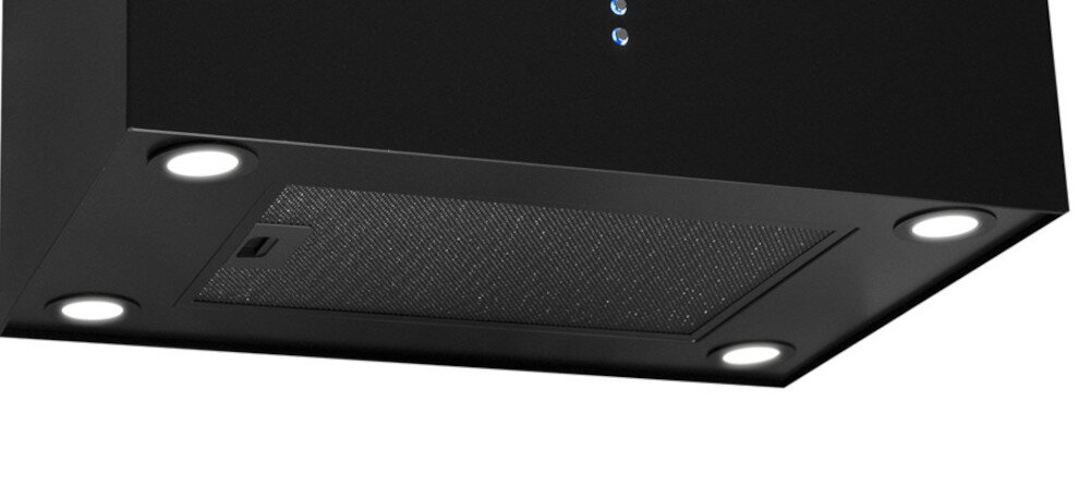 Okap AFRELLI AW-4 Brava Isola Max 40 Czarny światło LED