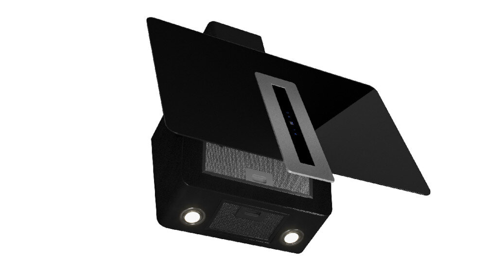 Okap AFRELLI AW-6 Carina 60 Czarny design wygląd