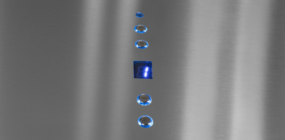 Okap AFRELLI AW-4 Brava Isola Max 60 Inox sterowanie elektroniczne