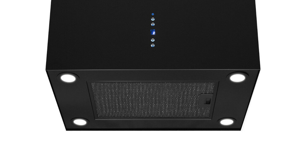 Okap AFRELLI AW-4 Brava Max 60 Czarny Mat moc wydajność