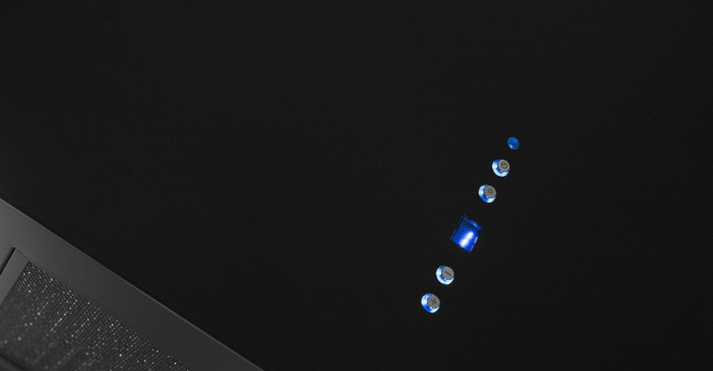 Okap AFRELLI Brava Max 60 Czarny Mat sterowanie dotykowe