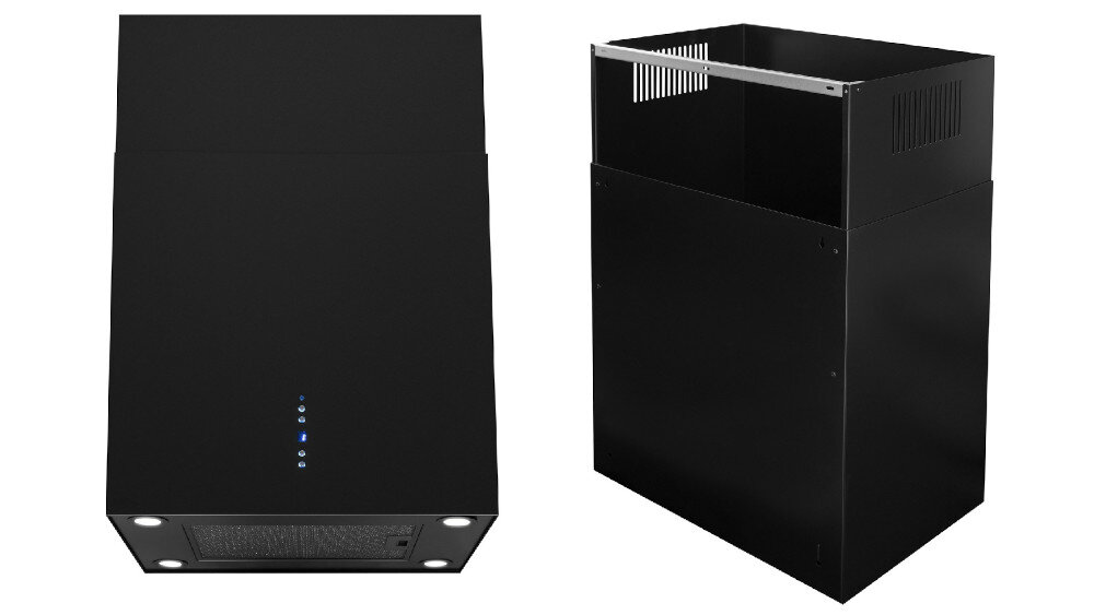 Okap AFRELLI Brava Max 60 Czarny Mat design wygląd