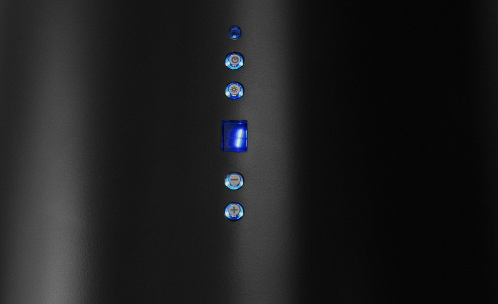 Okap AFRELLI AW-4 Aria Isola 40 Czarny Mat sterowanie elektroniczne