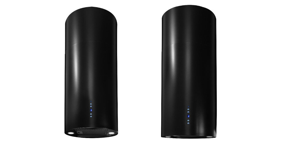 Okap AFRELLI AW-4 Aria Isola 40 Czarny Mat design wygląd