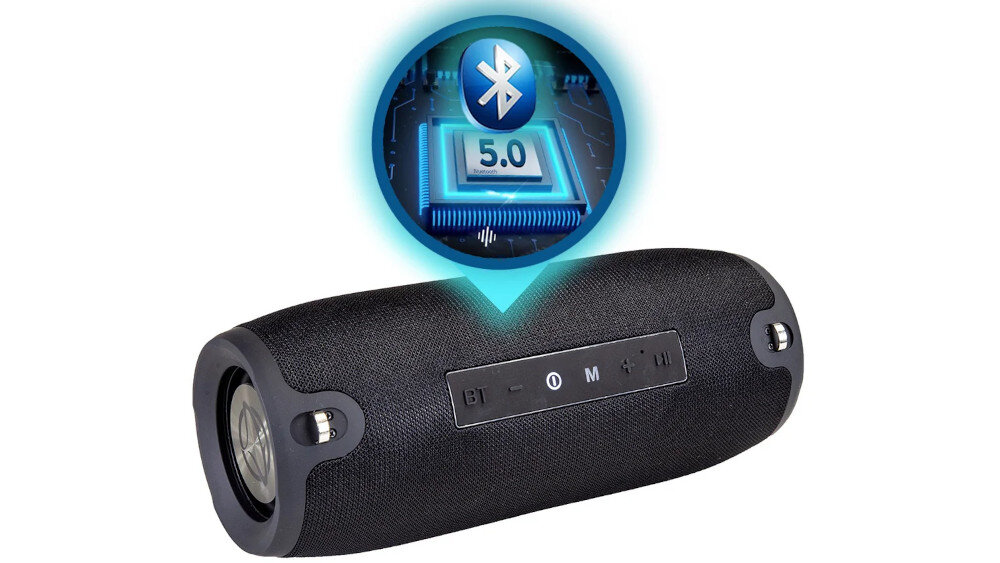 Głośnik mobilny MANTA SPK15GO-BK - bluetooth