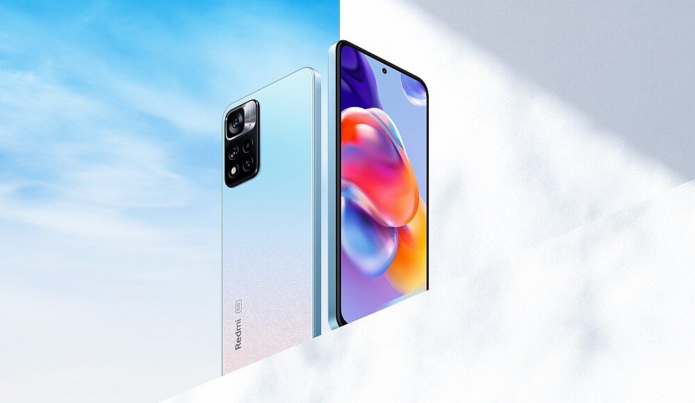 Smartfon XIAOMI Redmi Note 11 Pro+ ekran bateria aparat procesor ram pamięć pojemność rozdzielczość zdjęcia filmy opis dane cechy blokady system łączność wifi bluetooth obudowa szkło odporność porty muzyka transfer sieć przekątna matryca waga czujniki