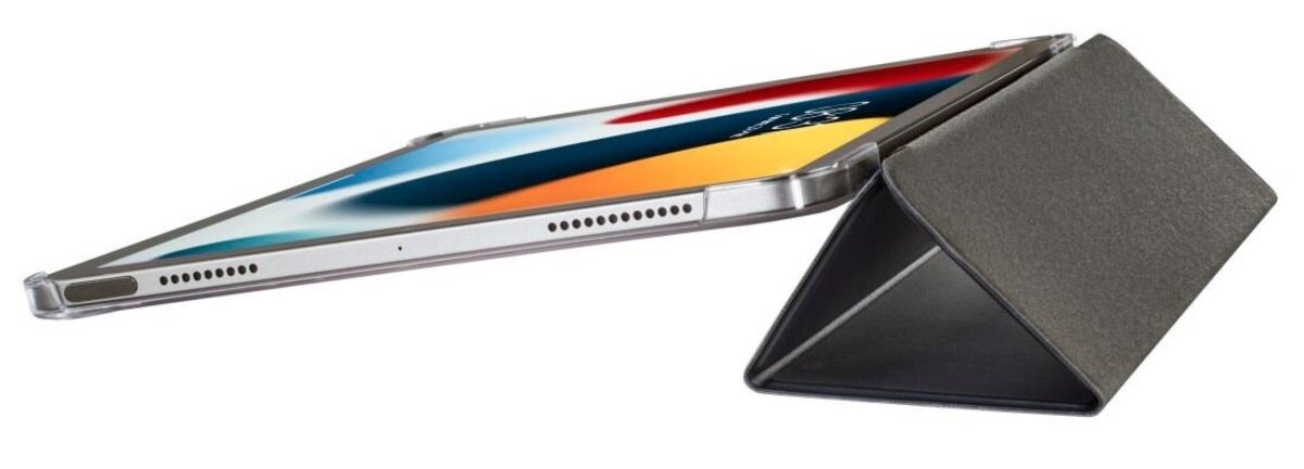 Z funkcją podstawki ustawienie pod kątem etui na iPad Air Hama Fold Clear