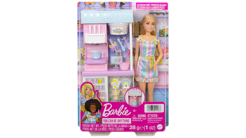 Lalka Barbie Kariera Lodziarnia  - historie