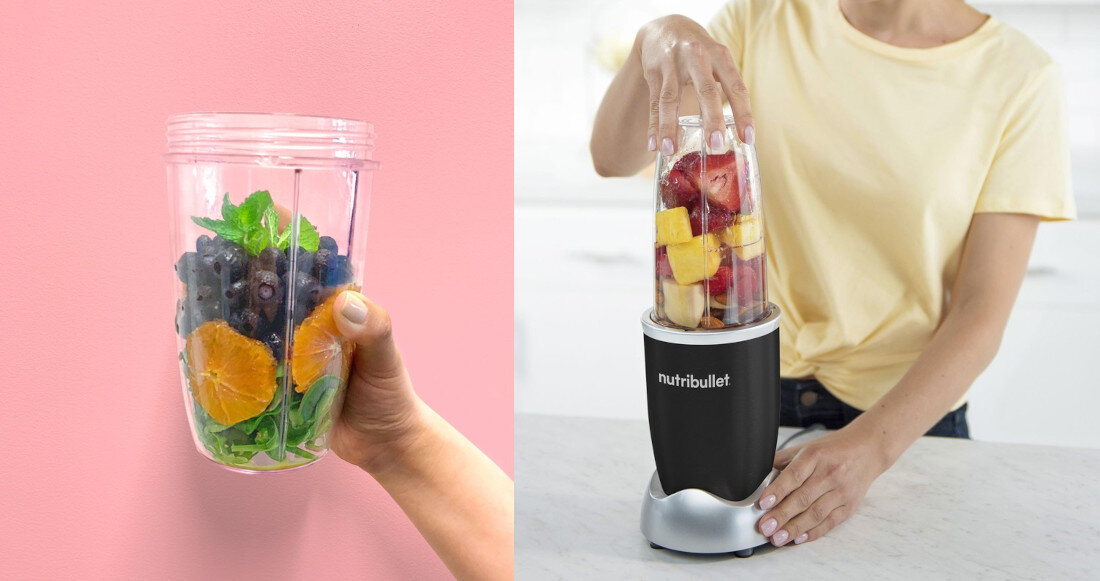 Blender kielichowy NUTRIBULLET NB907B (Sportowy) + 2 bidony w komplecie