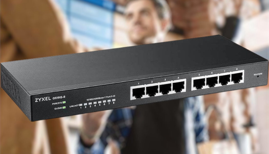 Switch ZYXEL GS1900-8-EU0101F ruch