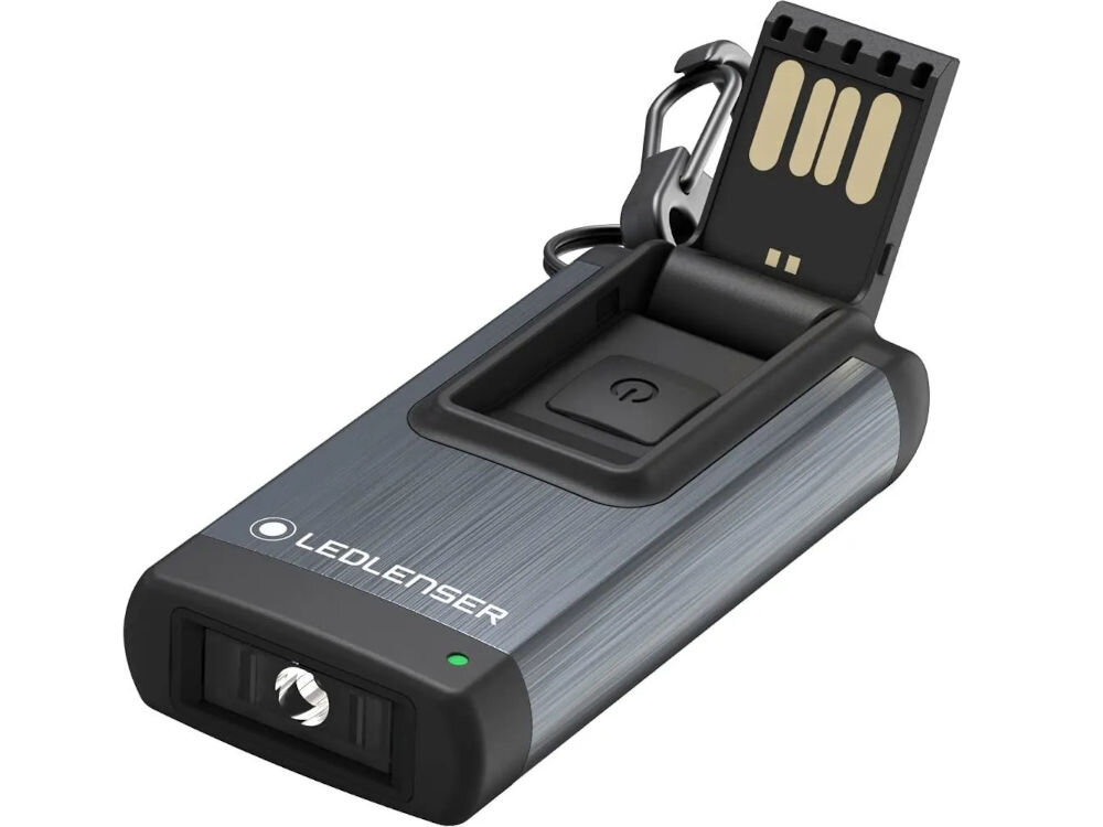 Latarka LEDLENSER K4R Szary elementy zestaw