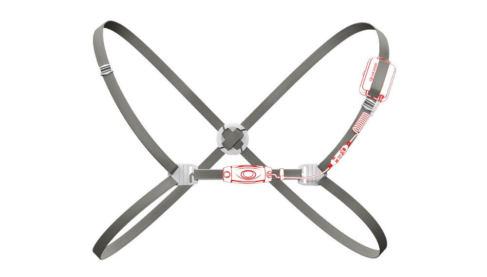 LEDLENSER latarka neo grupa klatka piersiowa pas redukcja oślepianie